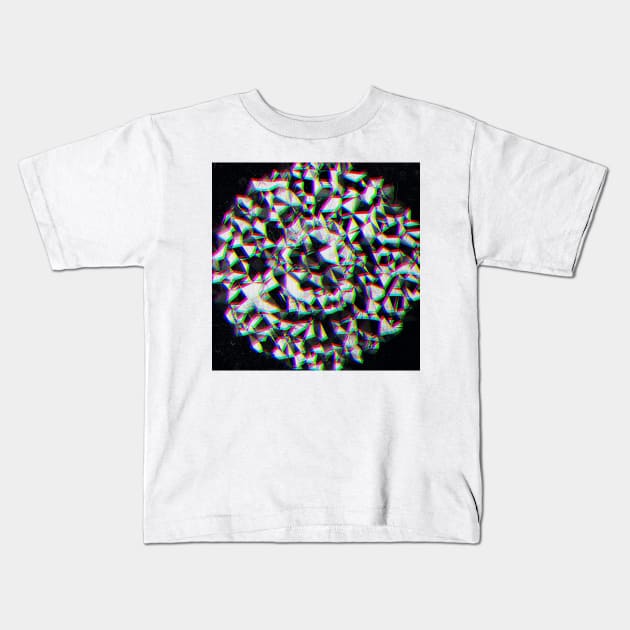 Psychedelic Geometry Kids T-Shirt by paytonsch